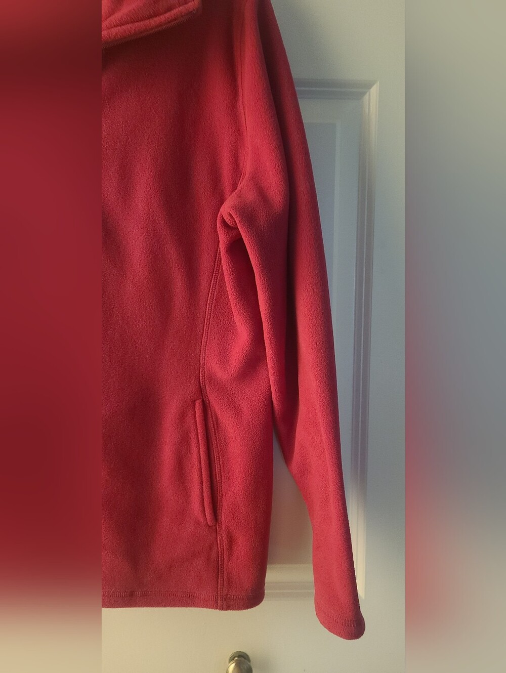 Old Navy Pink Full‑Zip Fleece - Size XL - Picture 3 of 4